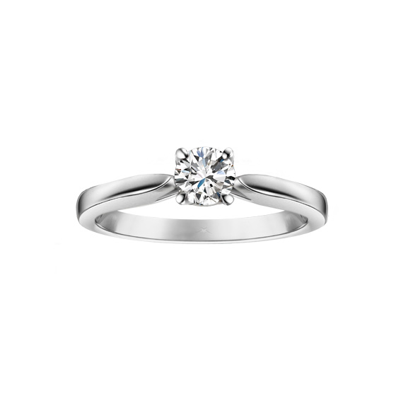 天然鑽石求婚戒指